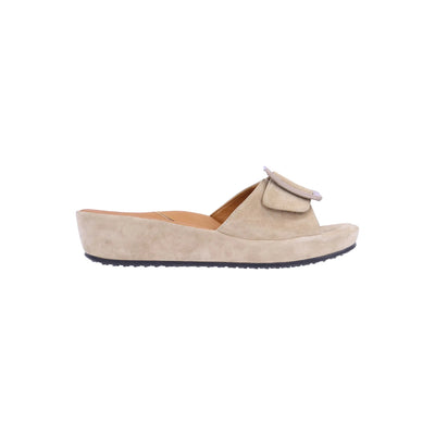 Lamour Des Pieds Callye Taupe Kid Suede