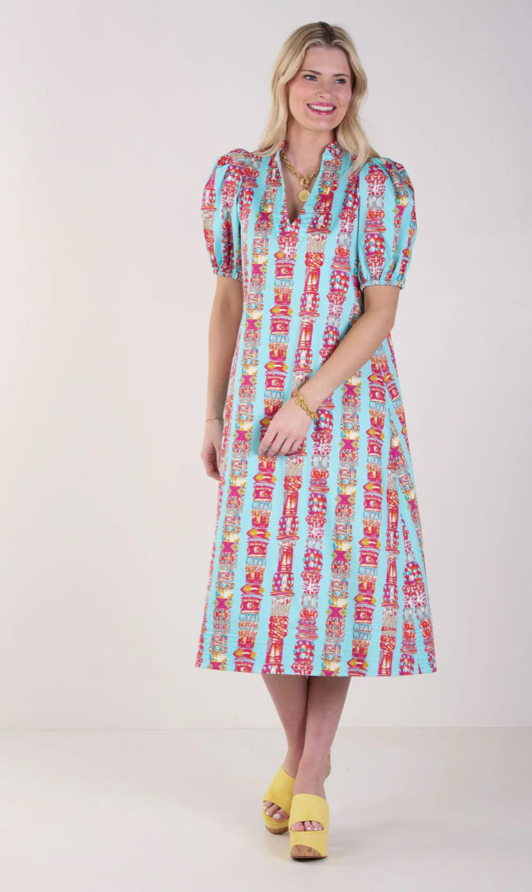 Hampton Dress Iconic Iris