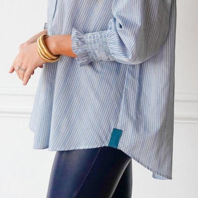 Kimberly Top Forest Stripe