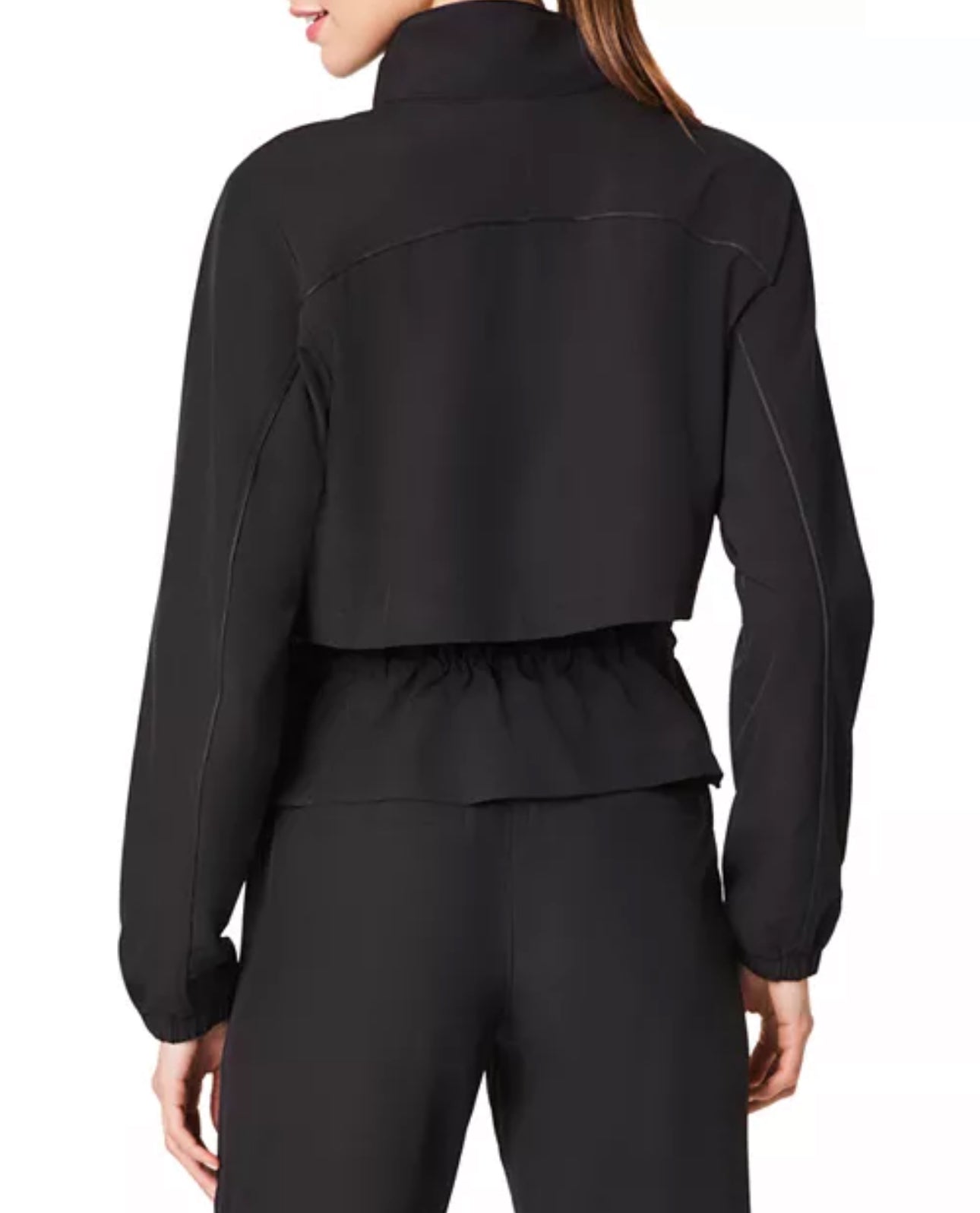 Spanx On the Move Cinch Back Jacket-Black