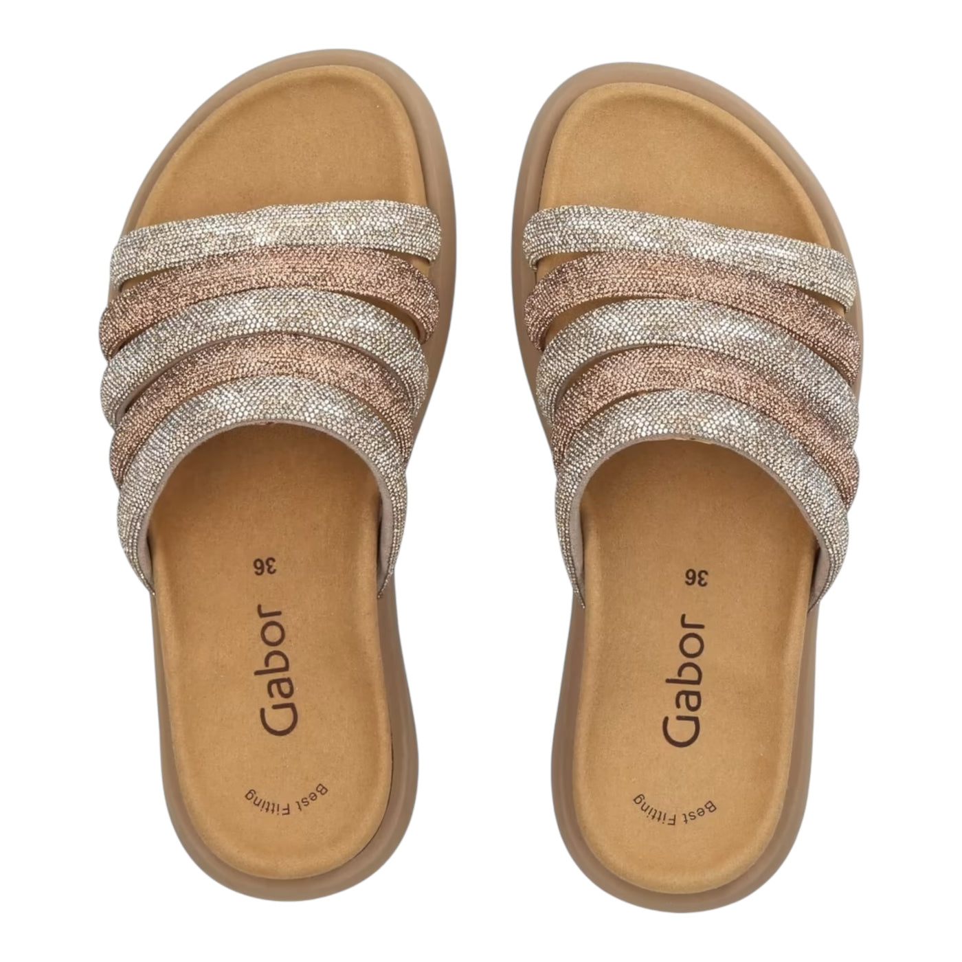 Gabor Metallic Slide 43.752.82-Multi