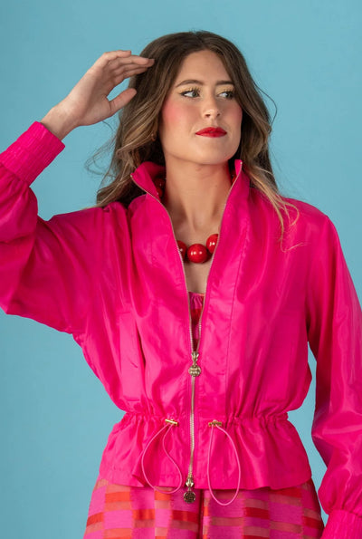 Bailey Bomber Very Berry "Taffeta" Windbreaker