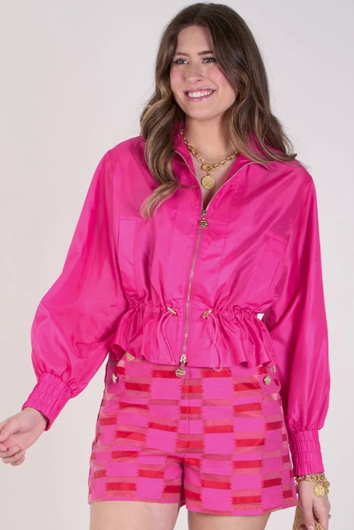 Bailey Bomber Very Berry "Taffeta" Windbreaker