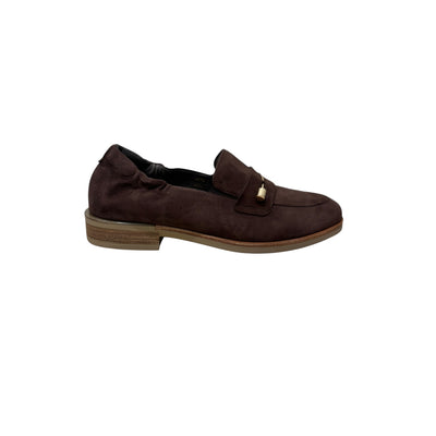 Gwen 8.35.55 Suede Loafer-Fondente