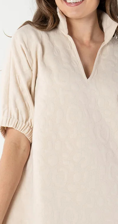 Poppy Cheetah Maxi Dress- Sandstone