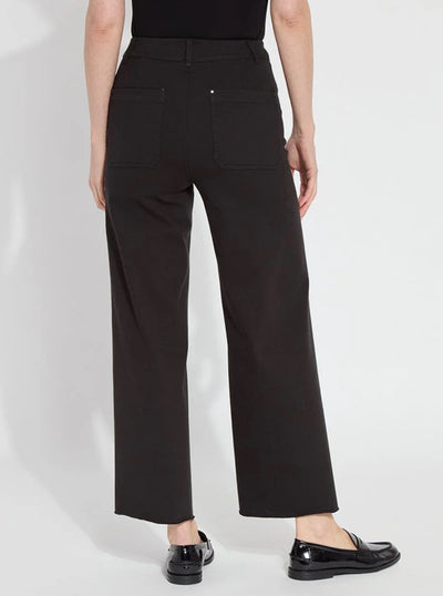 Erin Wide Leg Denim-Black