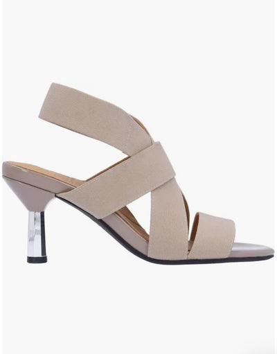 Lunette Heels-Taupe