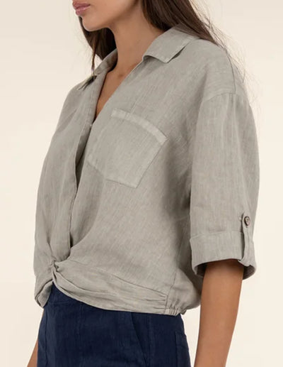 Rebel-Knot Front Shirt
