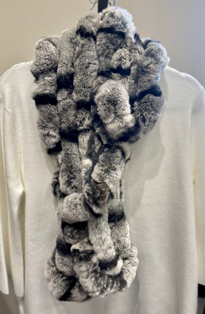 Fur Ruffle Scarf
