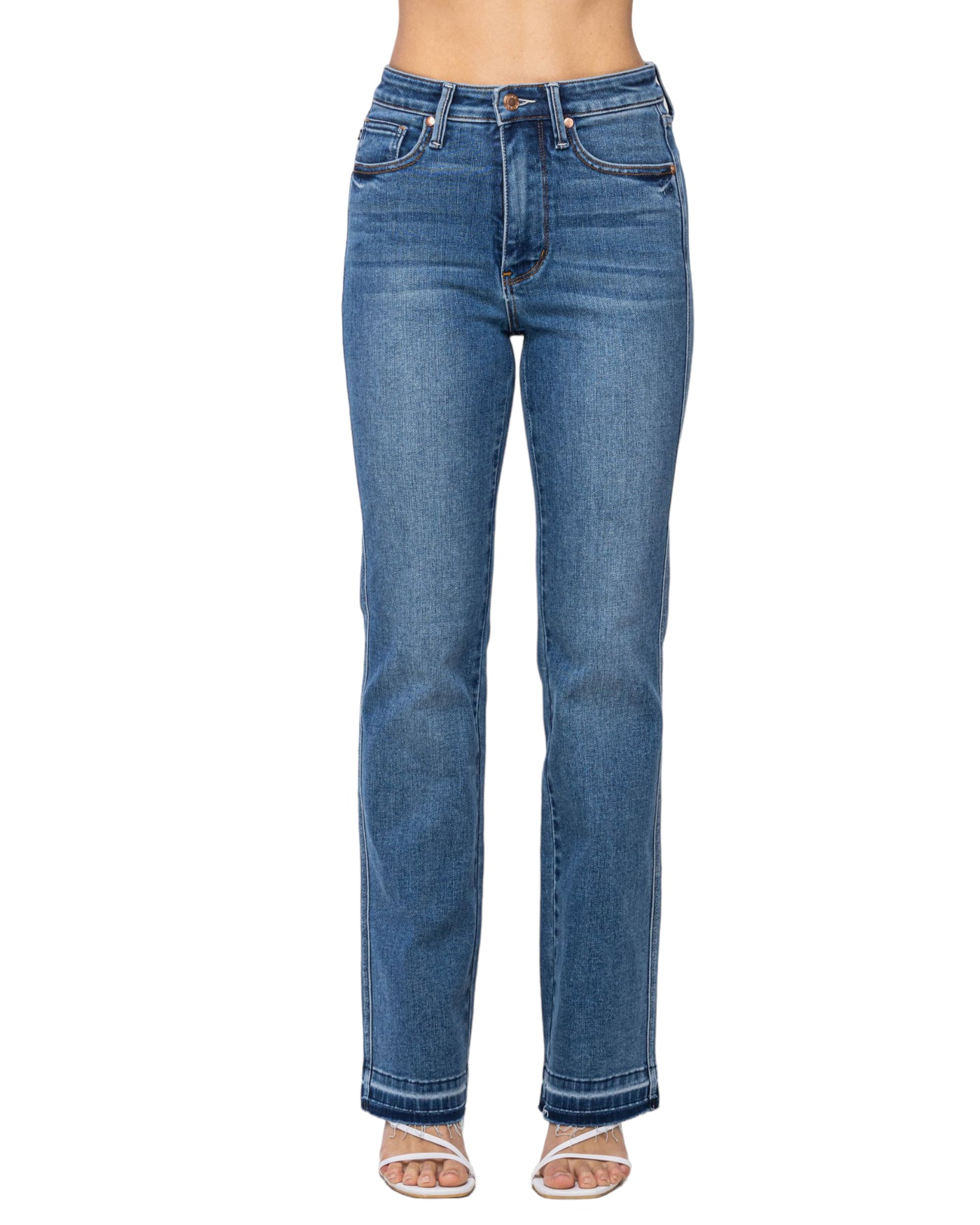 Judy Blue High Waist Control Top Slim Boot Denim