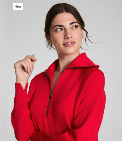 AirEssentials Half Zip Dress Spanx Red