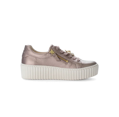 73.201.60 Metallic Bee Sneaker-Dark Rose