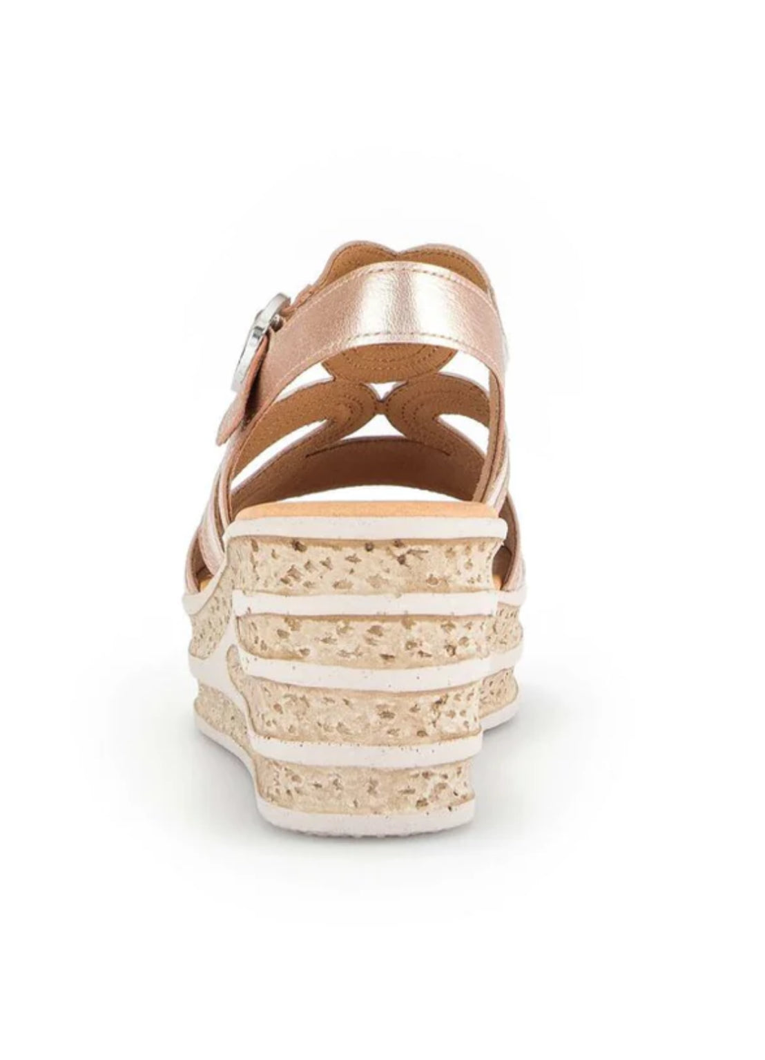 44.655.60  Rose Gold Leather Wedge