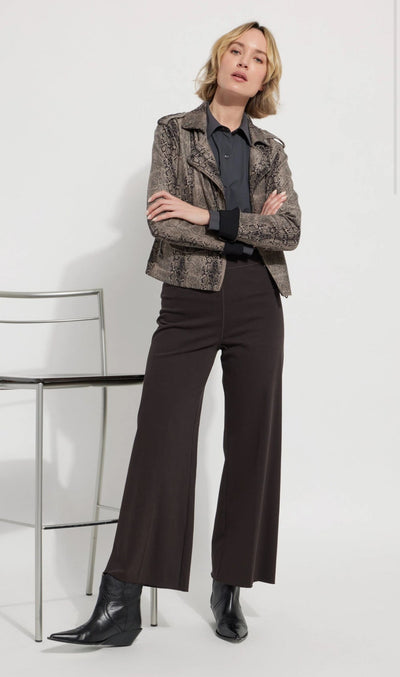 Erin Wide Leg Denim- Double Espresso