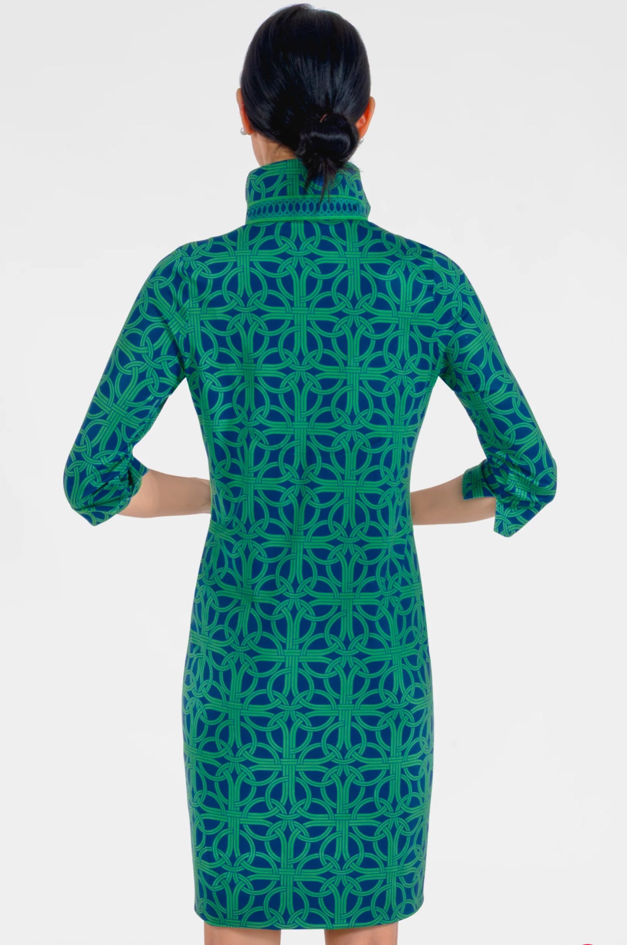 Everywhere Dress Ring Toss-Navy/Kelly