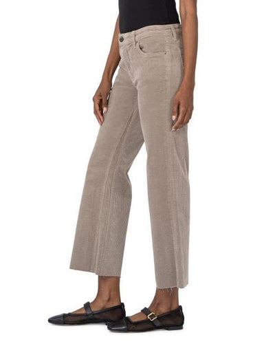 Kelsey Mid Rise Ankle Flare-Rosemary