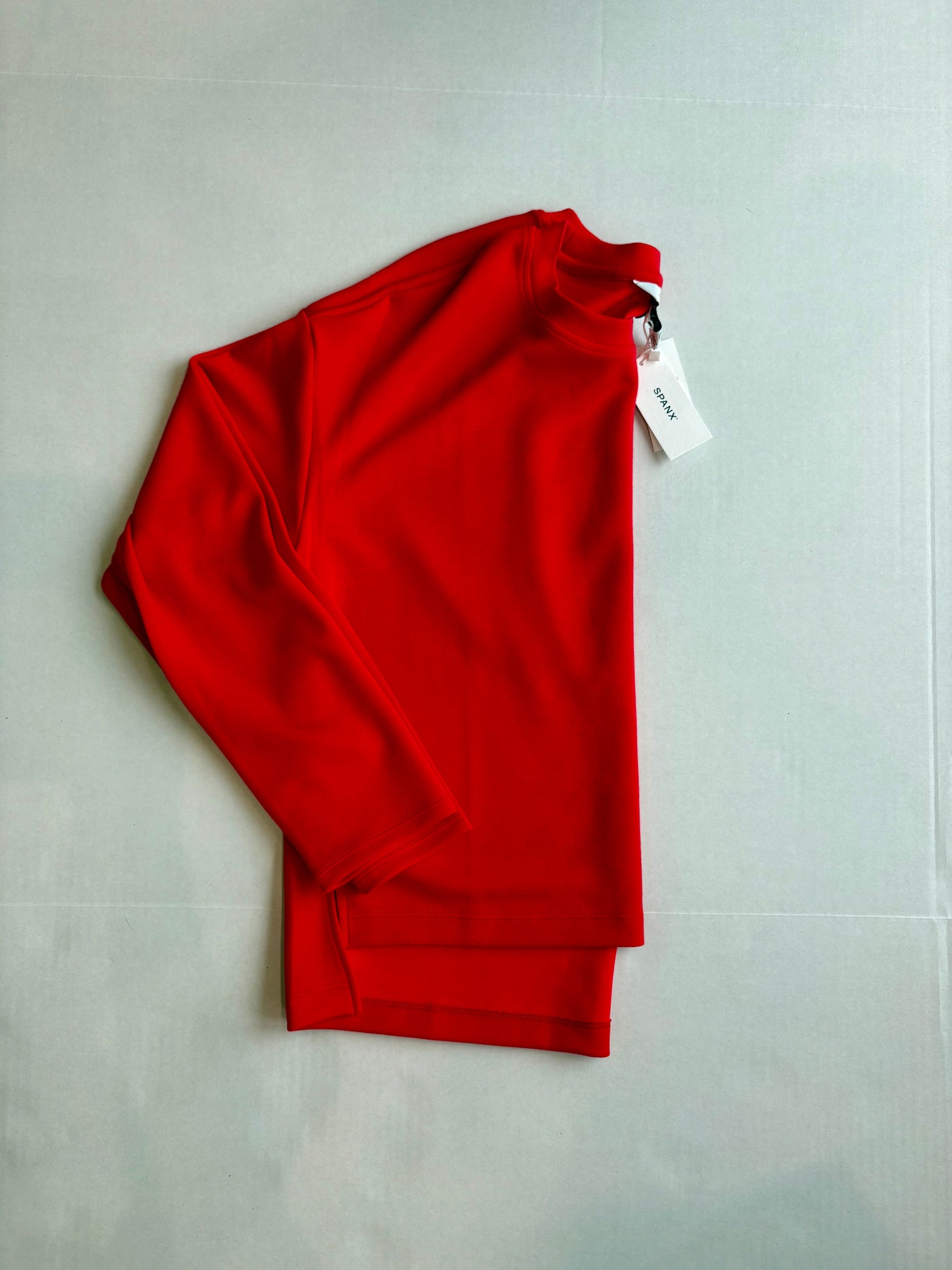 AirEssentials Long Sleeve Side Slit Top Spanx Red