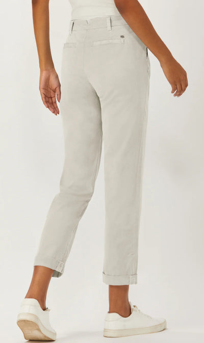 Mitchell Roll Cuff Chino - Natural Chino