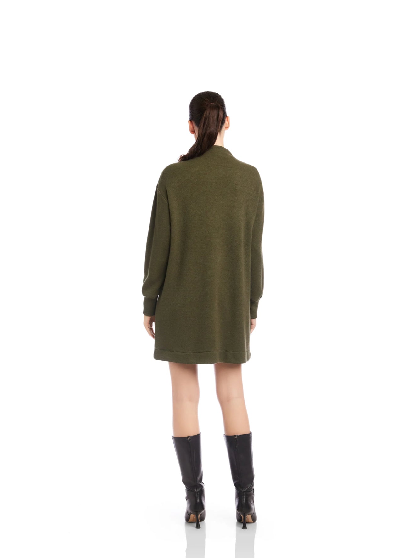 Brenna Mock Neck Dress