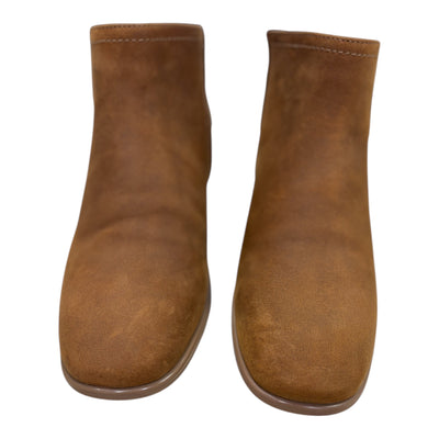 Heir Tawny Leather Bootie