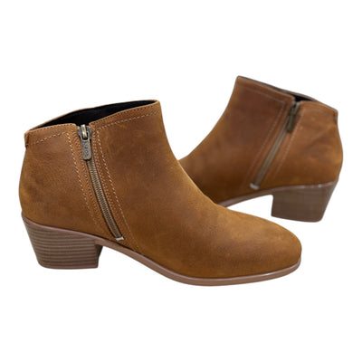 Heir Tawny Leather Bootie