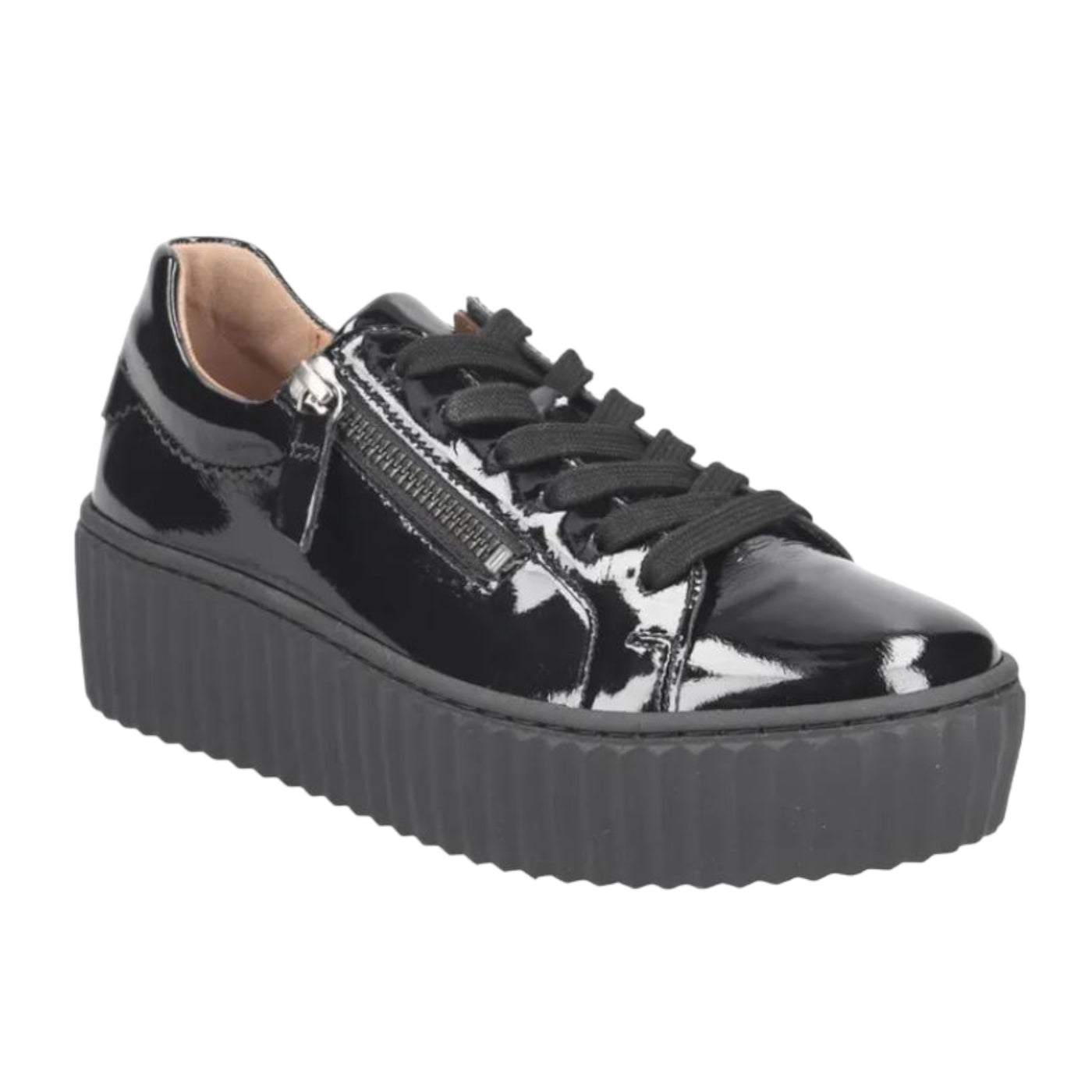 Black Patent Sneaker 33.300.97