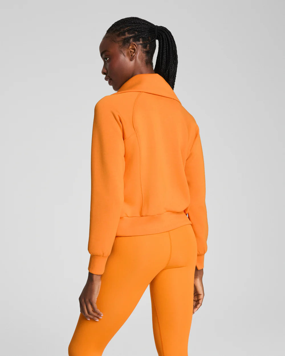 Air Essentials Half Zip Pullover-Monarch Orange