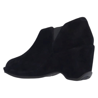 Oksana Suede Slip On-Black