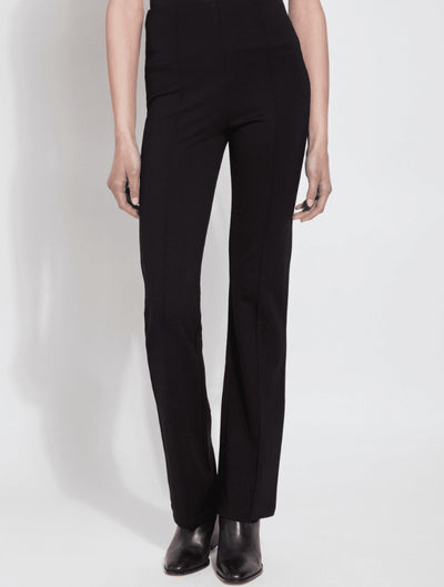 Elysse Ponte Flare Pant-Black