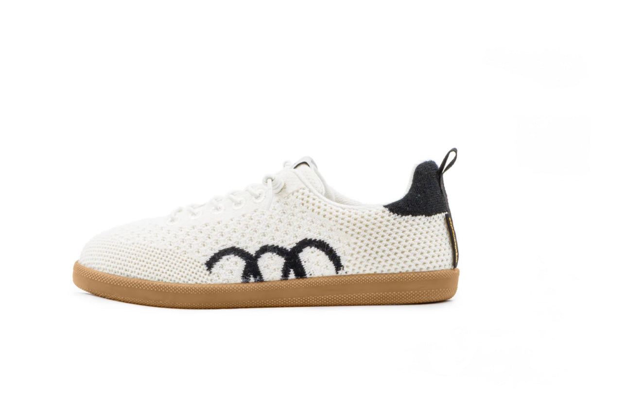 Engadine Ecru Merino Wool Sneaker