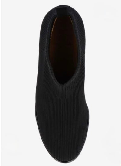 Phinn Stretch Knit Bootie-Black