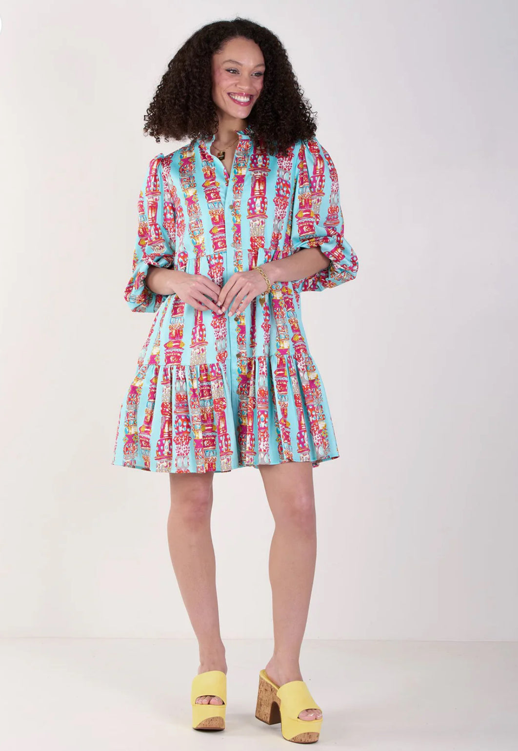 Sadie Dress Iconic Iris