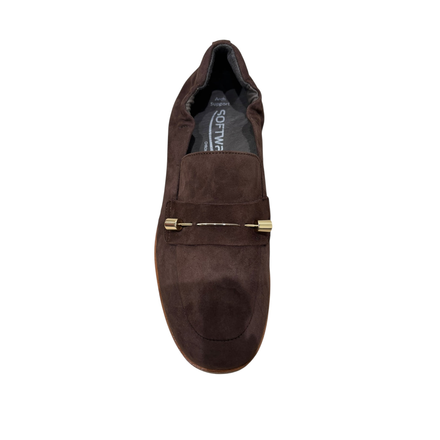 Gwen 8.35.55 Suede Loafer-Fondente