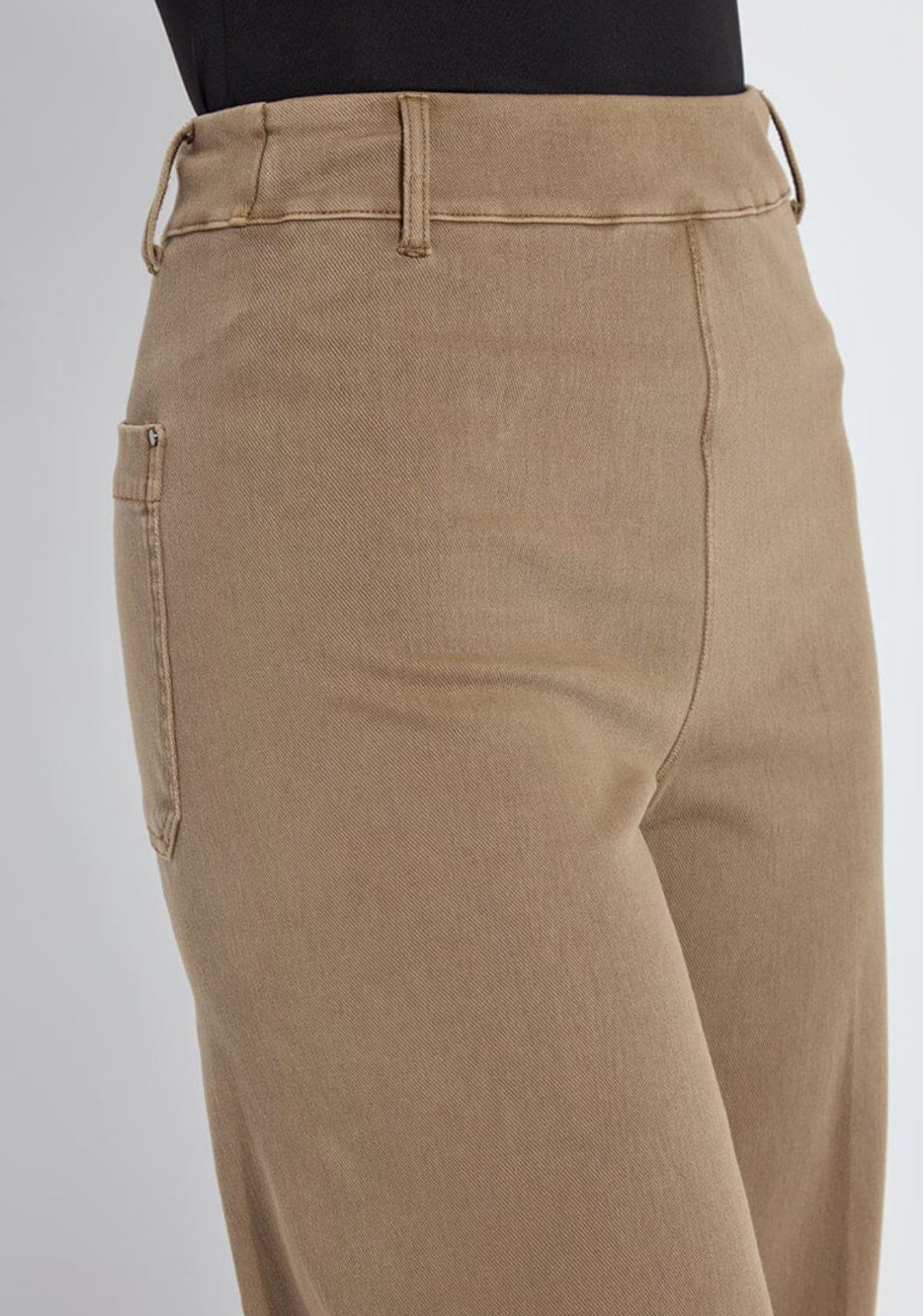 Erin Wide Leg Pant- Antique Smoked Olive