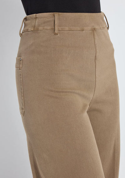 Erin Wide Leg Pant- Antique Smoked Olive