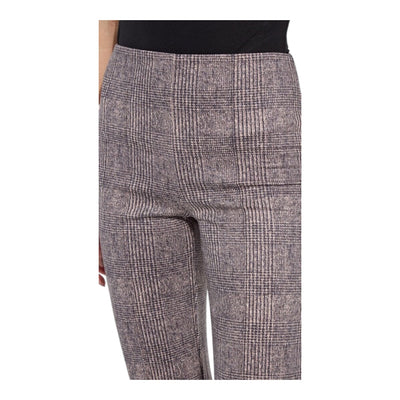 Elysse Neoprene Plush Plaid Pant