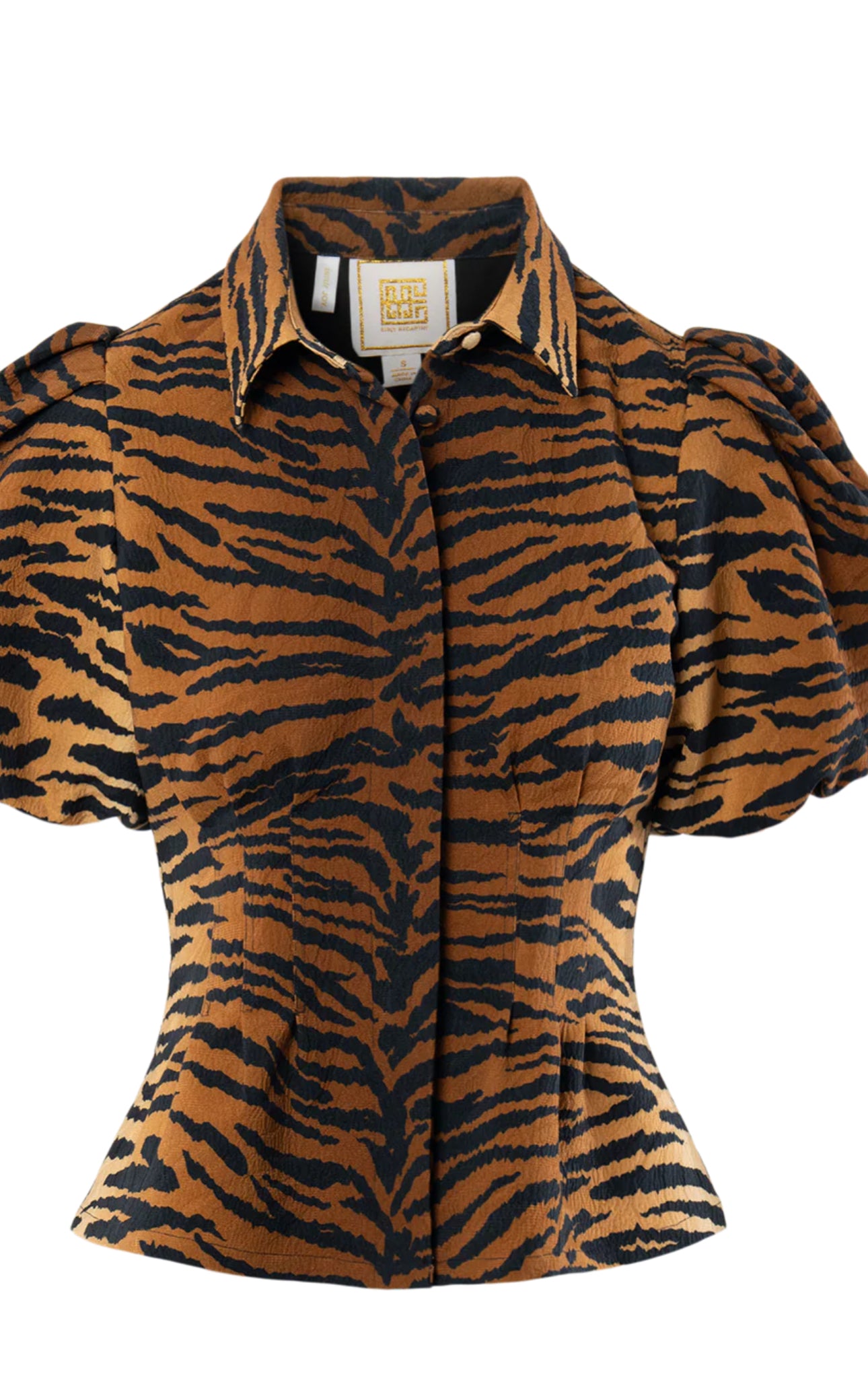 Britt Tiger Jacquard Top