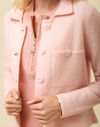 Maeve Sweater Jacket English Rose