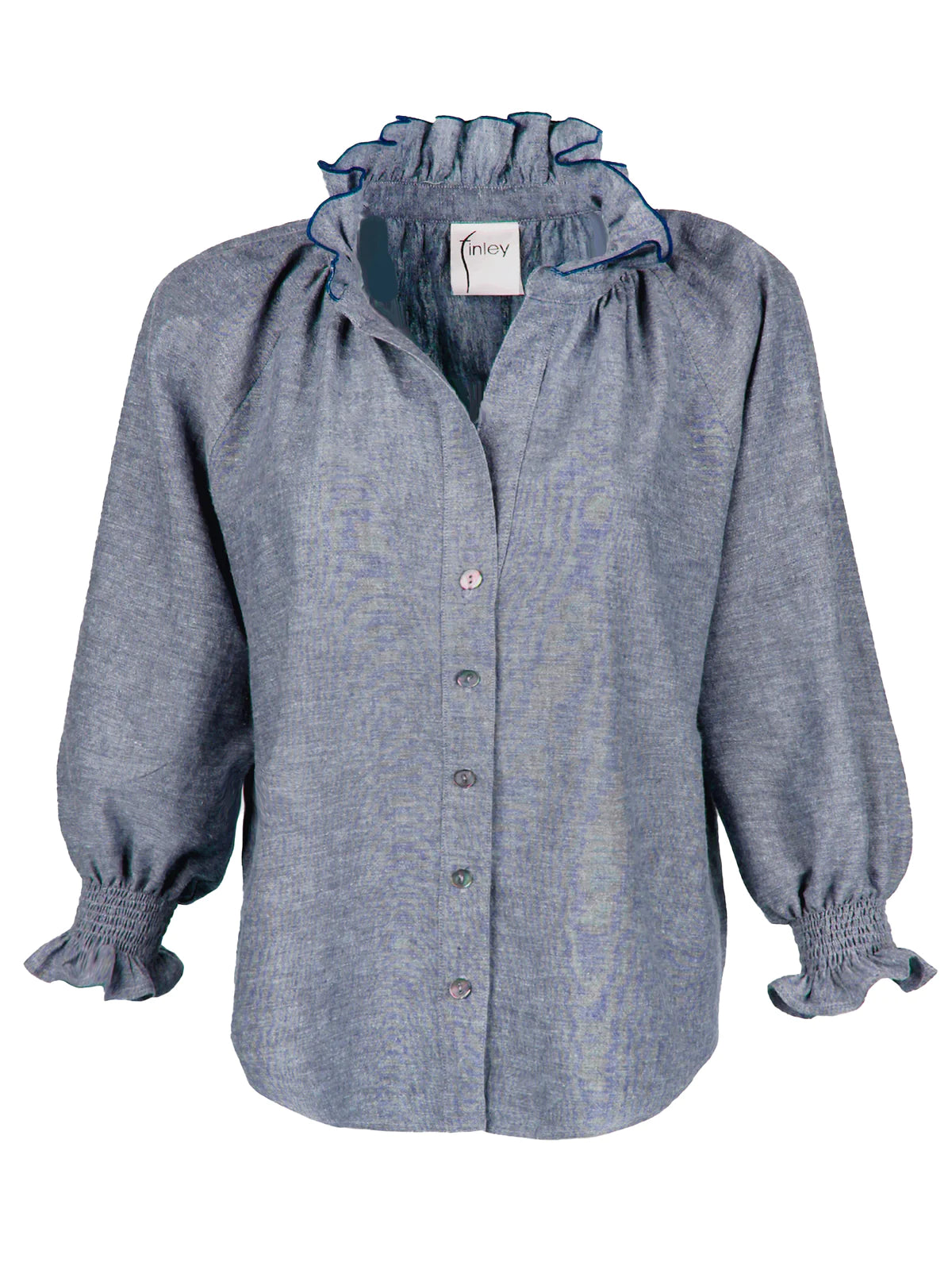 Fiona Shirt Sage Wash Hemp
