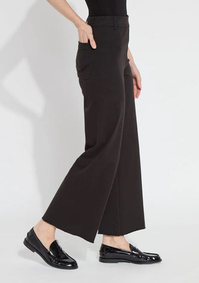 Erin Wide Leg Denim-Black