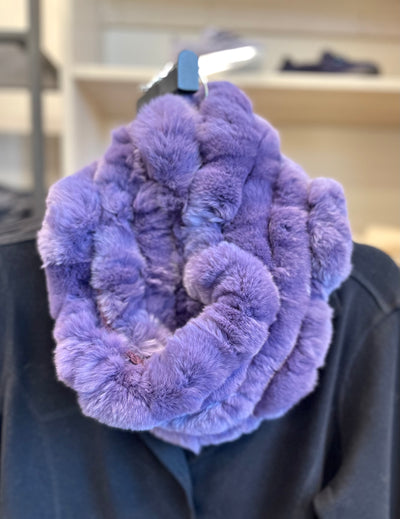 Fur Ruffle Scarf