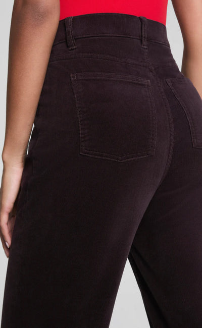 Spanx Corduroy 90's Straight Leg Jeans-Truffle Brown