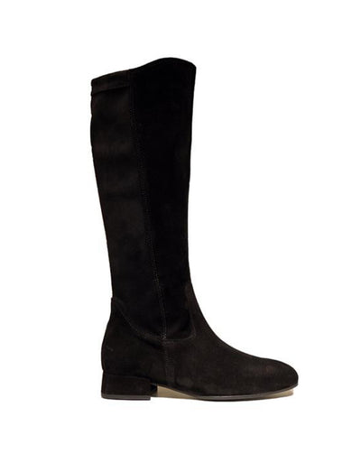 Gabor 75.679.17 Tall Boot Suede-Black