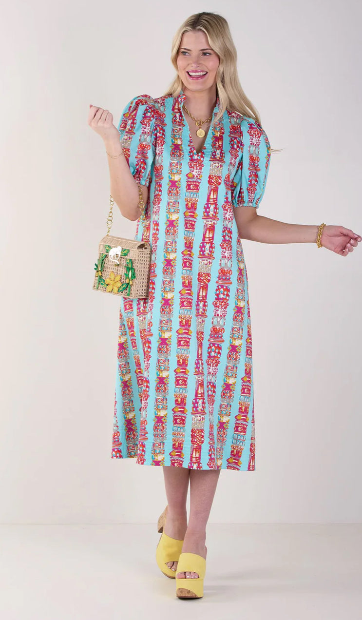 Hampton Dress Iconic Iris