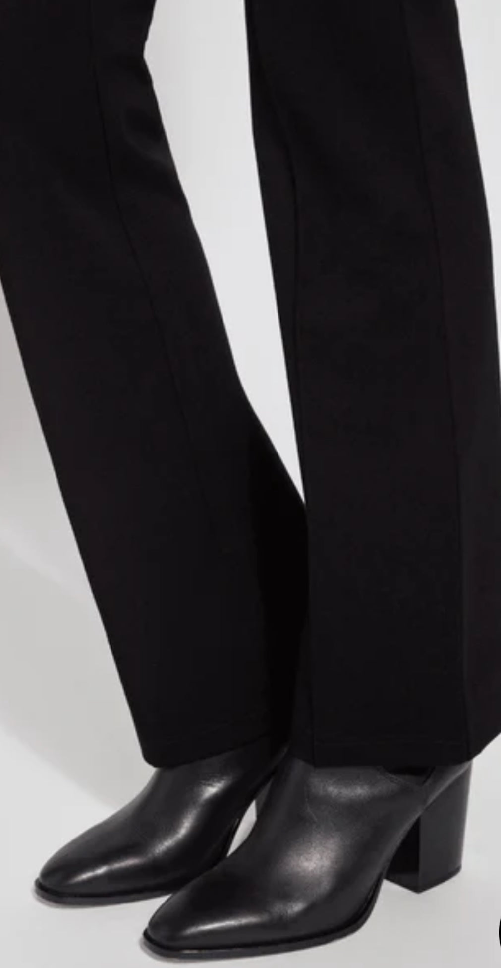 Elysse Ponte Flare Pant-Black