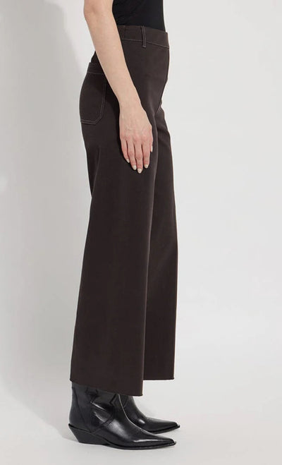 Erin Wide Leg Denim- Double Espresso