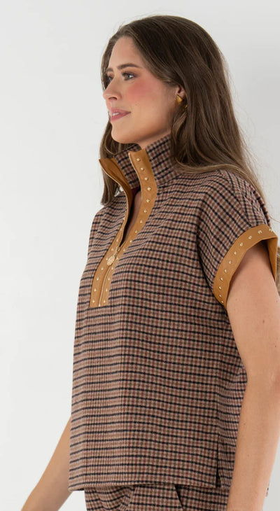 Poppy Pullover Tweed