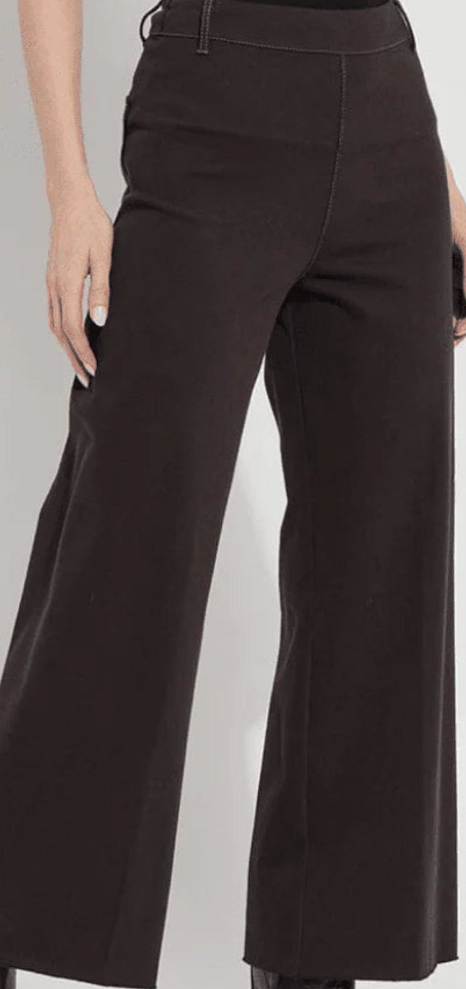 Erin Wide Leg Denim- Double Espresso