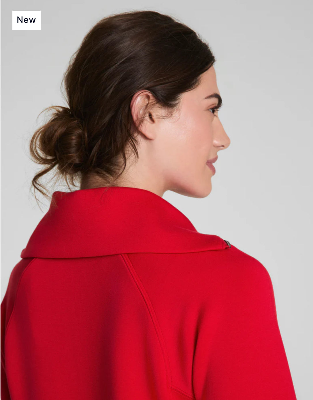 AirEssentials Half Zip Dress Spanx Red