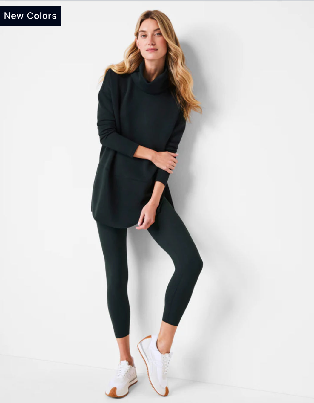Air Essentials Turtleneck Tunic-Black – Sole in the City
